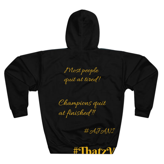 Coach Ajani Motivational Unisex Pullover Hoodie - Gym Wear for Athletes