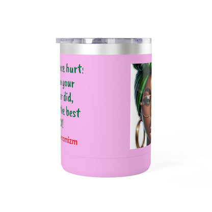 Empowering Coffee Tumbler | Inspirational Quotes, Black-Owned Gift, Unique Mug, Motivational Drinkware, Perfect for Self-Care