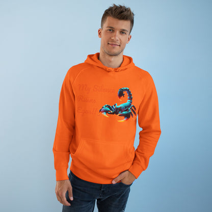 Neon Scorpion Hoodie - 'My Silence Fuels Speed' #ThatzVenomizm