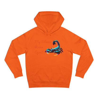Neon Scorpion Hoodie - 'My Silence Fuels Speed' #ThatzVenomizm
