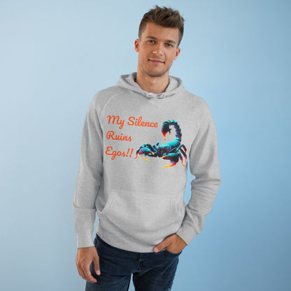 Neon Scorpion Hoodie - 'My Silence Fuels Speed' #ThatzVenomizm