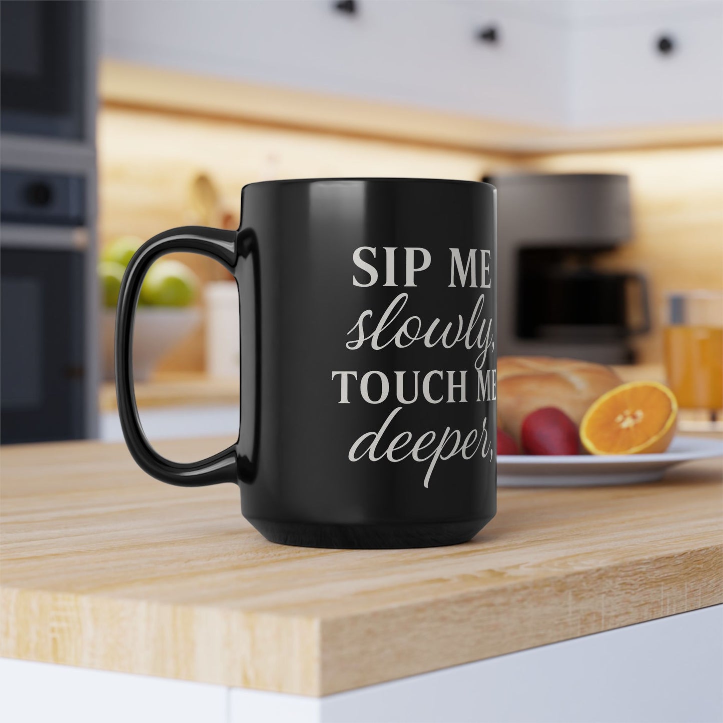 Chic Coffee Mug for Bold Souls - #ThatzVenomiiZm, Unique Gift, Cup for Coffee Lovers, Motivational Drinkware, Trendy Black Mug