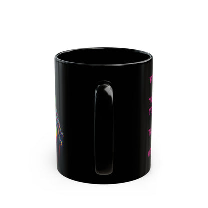Mug - Vibrant Scorpion Black Mug with Sarcastic Realistic Quote
