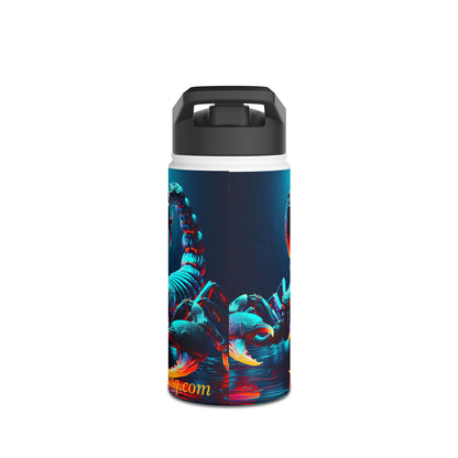 Vibrant Scorpion Water Bottle | Stylish Travel Flask, Eco-Friendly Drinkware, Perfect Gift for Adventurers, Gym-Goers, and Nature Lovers