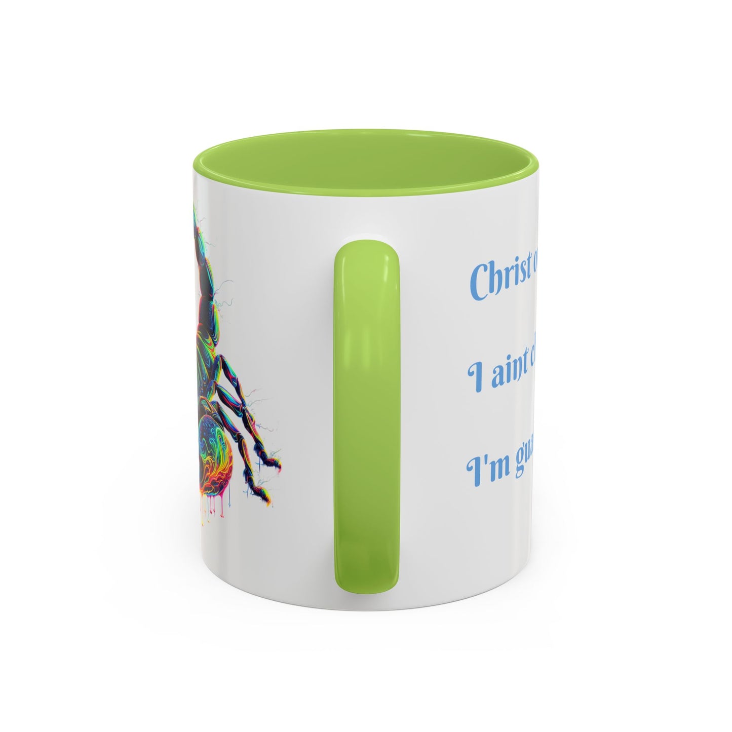 Venomizm Scorpion Accent  Mug — Vibrant Scorpio Art & Quote (11oz/15oz)