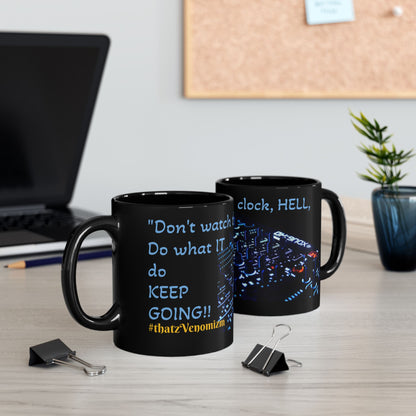 DJ-Inspired Black Coffee Mug - Perfect Gift for Music Lovers, Unique Tea Cup, Party Favor, Cool Home Decor, Funny Quote Mug