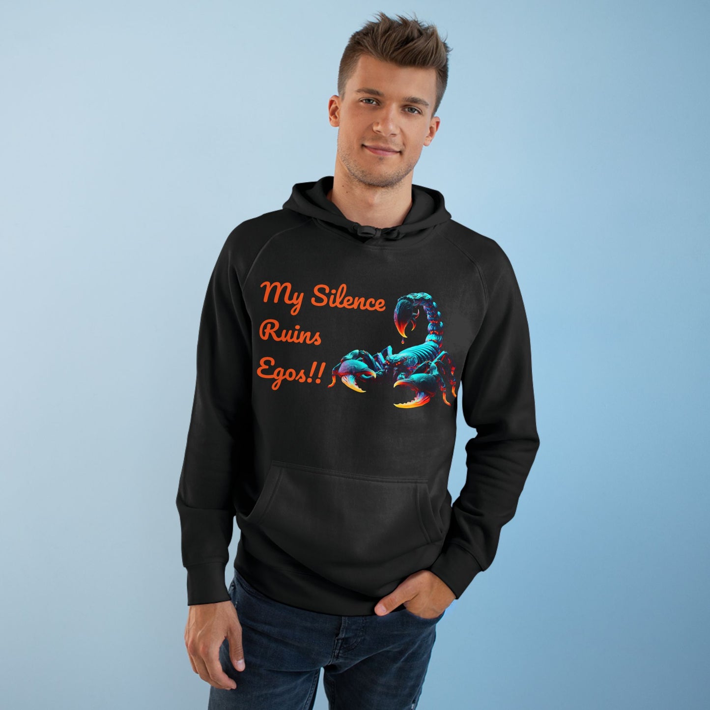 Neon Scorpion Hoodie - 'My Silence Fuels Speed' #ThatzVenomizm