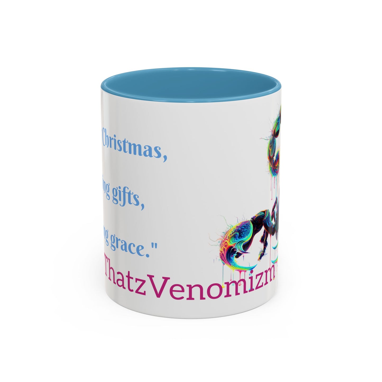 Venomizm Scorpion Accent  Mug — Vibrant Scorpio Art & Quote (11oz/15oz)