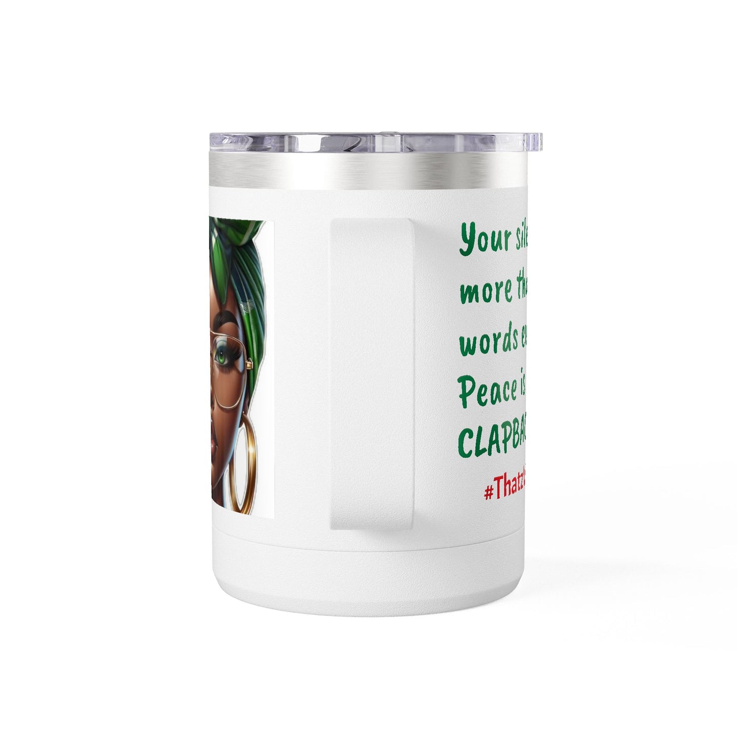 Empowering Coffee Tumbler | Inspirational Quotes, Black-Owned Gift, Unique Mug, Motivational Drinkware, Perfect for Self-Care