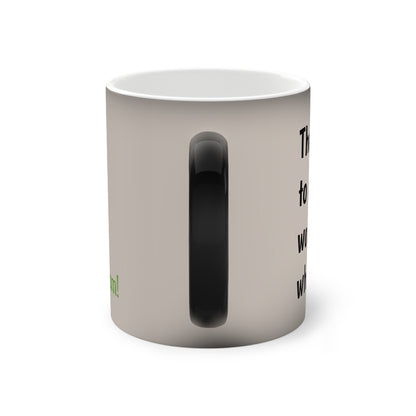 Sexy Changing Mug - Fun Motivational Coffee Cup, Gift for Friends, Office Decor